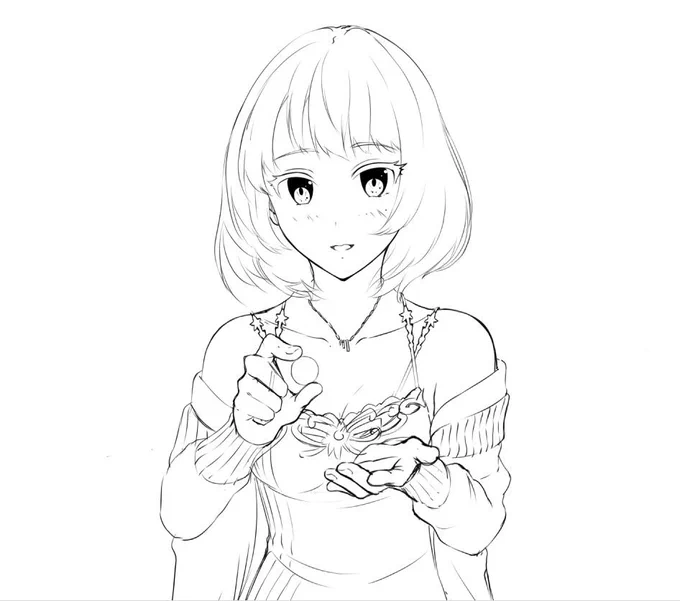 チョコをちょこっと…ふふ
どうぞとか言いながらチョコくれる楓さん最高。 