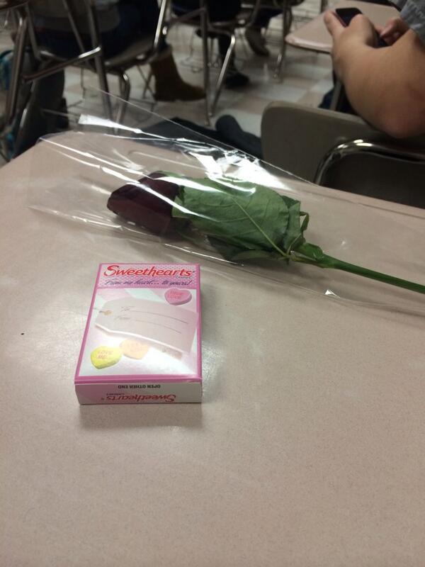 Brianna2avery's tweet photo. Shout out to my valentines surprise @mreethof #Cupid #cantwait4formal http://t.co/kz80cw0NcO