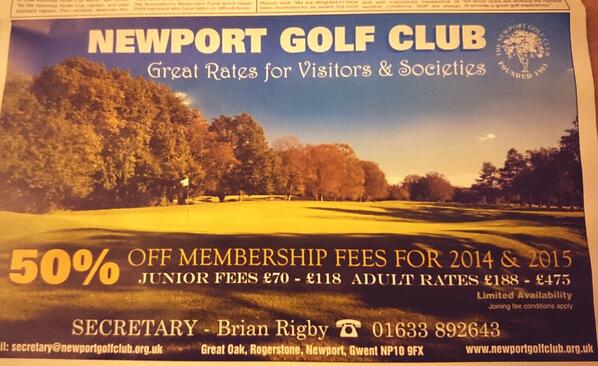 Cardiff Golf Centre tweet media