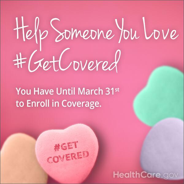 CDCSTD's tweet photo. Got someone you love? Make sure they #GetCovered by pointing them to http://t.co/skaiSO8yo1 today http://t.co/c87bxk66nJ