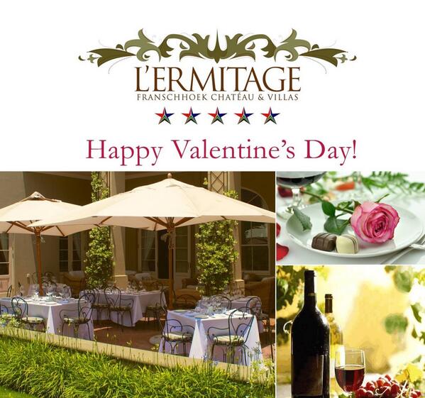 Wishing U all a #ValentinesDay filled with love, laughter &amp; lots of kisses...:) #Hotel #Villas #Franschhoek #CapeTown