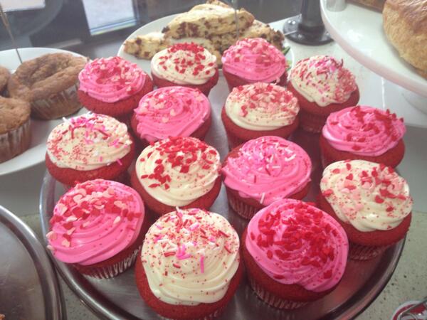 C3Kitchen's tweet image. Red velvet cupcakes! #cupcakes #valentine's day#c3kitchen