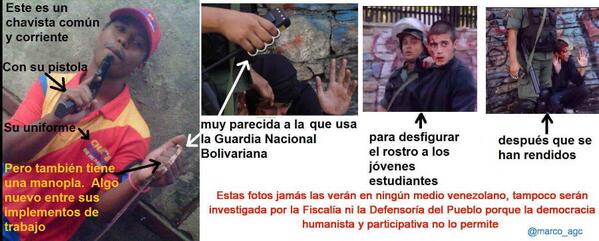 rossy_anthony5's tweet photo. Alguien q me diga en q se diferencia un militante del PSUV y un GNB??? http://t.co/5RbvOeKJ0w