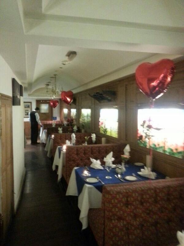 Setting up getting ready for all of tonight's love birds