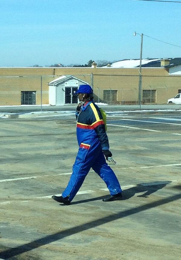 GManCollins's tweet image. Coolest Gansta in A-Town on Valentines day!