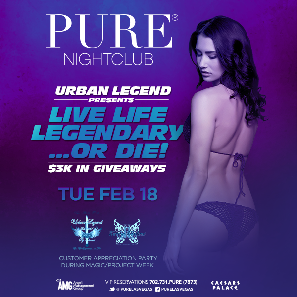 AMGNightlife's tweet photo. Welcome Project Week with us at @PureLasVegas Tuesday, February 18th for a chance to win up to 3k in giveaways! http://t.co/EaBrv4t0Ta