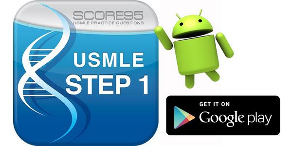 score95com's tweet image. Score95's USMLE Step 1 Qbank in Google Play for your favorite Android device: play.google.com/store/apps/det…