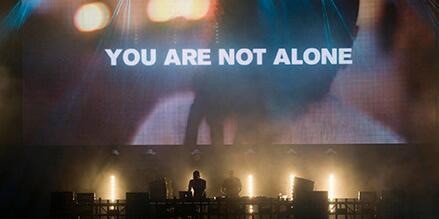 aboveandbeyond's tweet photo. A big Hello to the single souls out there tonight as well. #ABGT will keep you company http://t.co/MqfOYJQuPG http://t.co/SWaSCqfZpA