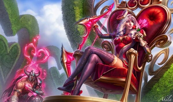 chelxie's tweet image. Vu que c'est la SAINT-VALENTIN joffre le skin ASHE DE LAMOUR ! &amp;lt;3&amp;lt;3&amp;lt;3
#RT + #Abonnation pour participer !
#eclypsia