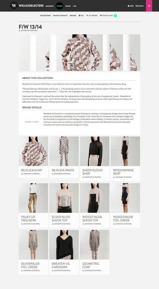 weareselecters's tweet image. .@MandarinGeneral in WeAreSelecters #Stores #womenswear bit.ly/1cjTGHc