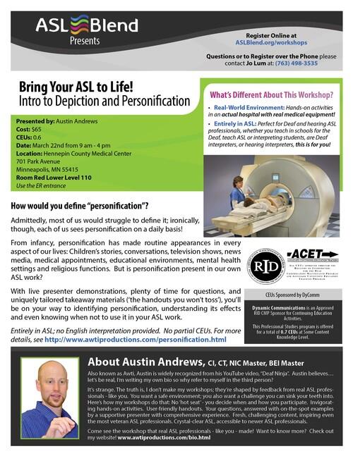 ASLBlend's tweet image. Austin Andrews is coming back!