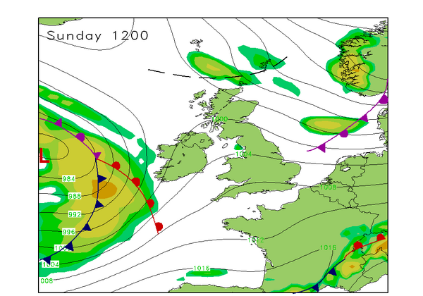 DerekTheWeather's tweet photo. Sunday the best day of the weekend! A window of dry weather, sunshine and lighter winds. More rain Monday #Wales http://t.co/5E6PITtnYi