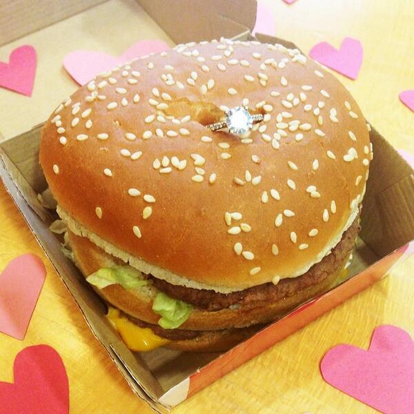 Mcdonald S On Twitter Happy Valentine S Day Remember True Love Is Hard To Come By Http T Co Ukohtzz3yq