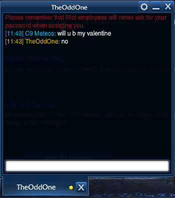 MeteosLoL's tweet photo. So this is what heart break feels like...@TSMTheOddOne http://t.co/qdikj9GOA3