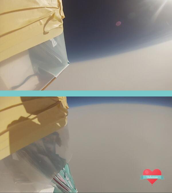 Valentair_'s tweet photo. Well, have a look ;) This is the view your cards had, we definitely spread the world with love ! http://t.co/CwS6W7fXUn