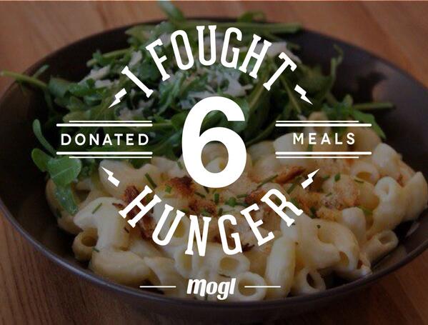 JohnnySbarro's tweet image. I donated 6 meals just by eating at Harrow. Join me. mogl.com #fighthungerwithhunger
