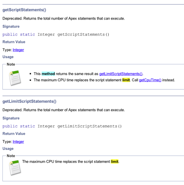 surfwritercom's tweet photo. Developers beware: getScriptStatements() deprecated by #salesforce #spring14 all API versions returns max http://t.co/TUZ74dZPIp