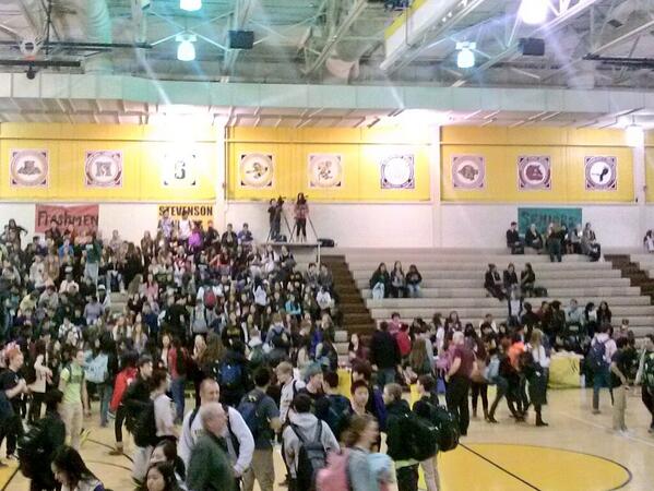 JamieSchlacter's tweet photo. Seniors definitely have the most school spirit.... http://t.co/AdwkF8a0c8