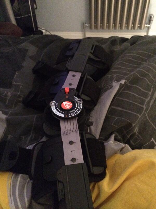 carlbilcock123's tweet image. My new leg #halfmanhalfmachine