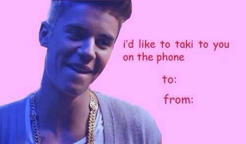 “@XOJBIIEBERXO: My fave valentine card ;) @justinbieber @cairusso ” you're gonna need to try harder than that
