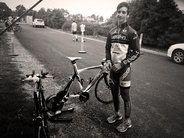 mickeyh095's tweet photo. Ready to rock #toeg @cyclingvictoria @TeamSeight @fusecommsmelb @DTRMANAGEMENT @BOQ @GUEnergyLabs http://t.co/7lDyZz4lB1