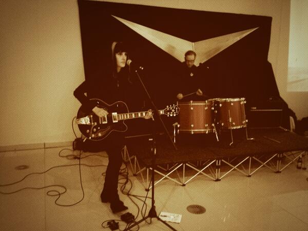 SheffMuseums's tweet image. Flying Wing take to the stage at our #antivalentine Live Late at Millennium Gallery #loveisallaround