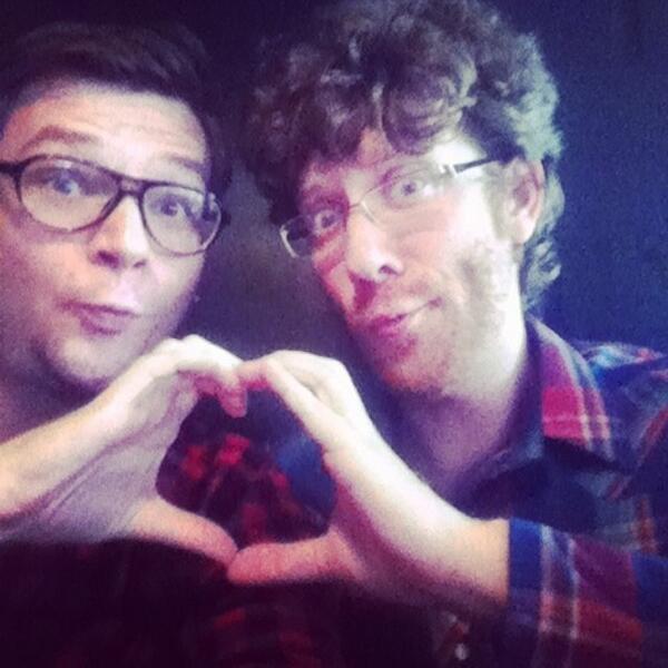 Xanderrific's tweet photo. Getting #Valentines Lunch with @hydra_lord! What's our ship name? #Xandragon? #Ivander? http://t.co/yJJI6CQctD