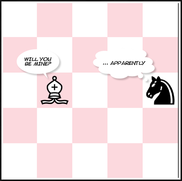 chesscom's tweet photo. Happy Valentine’s Day, chess-lovers! 😘 http://t.co/kwiIpGj0S3