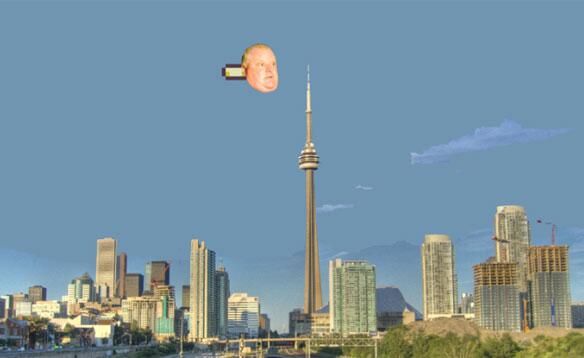 CBCNews's tweet photo. Flappy Bird spinoff features Rob Ford http://t.co/Ln6QV0Z2uI http://t.co/mHNVO3RRLP