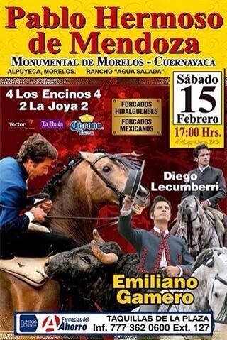 <a href="/monumentaldemor/">MonumentaldeMorelos</a> disfrutemos de
@pablohermosonet @corselman y <a href="/diegolecumberri/">diego lecumberri</a> dios reparta suerte <a href="/UporLaFiesta/">Unidos Por La Fiesta 𓄀 ®</a>