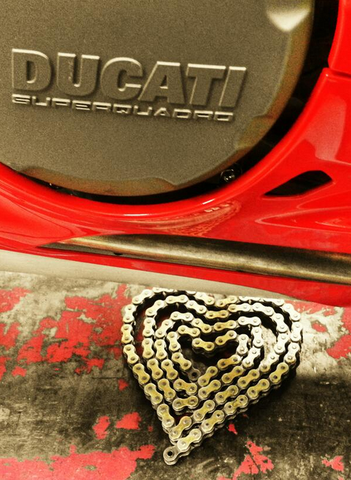DucatiUSA's tweet photo. Here's today's winning post for our #passionepanigale competition by @fletchmobile http://t.co/Sdm9Z3CMNp Happy V-day http://t.co/YzzOTymYu6