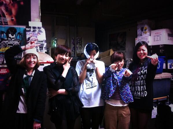ThisisGoChic's tweet photo. Thanks for @charisma_bot_co playing with us at Fever, Tokyo!You girls are wayyyyyy cool!! http://t.co/ixS7kYqlme