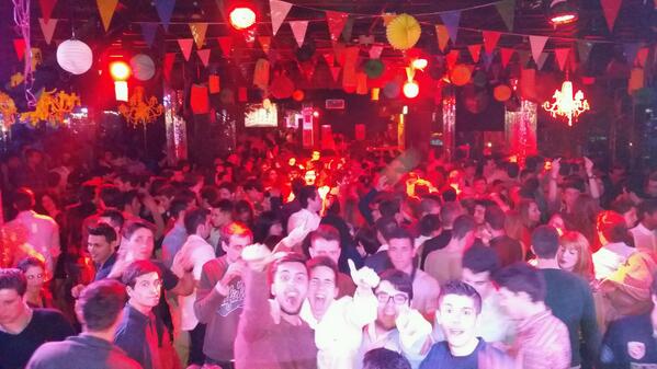 Tombestard's tweet photo. 05:30AM ... porque esto son las fiestas @Univerland_  ... ohh yeah!  Thanks to all the team!! Grandes http://t.co/ZTHPJ5cizm