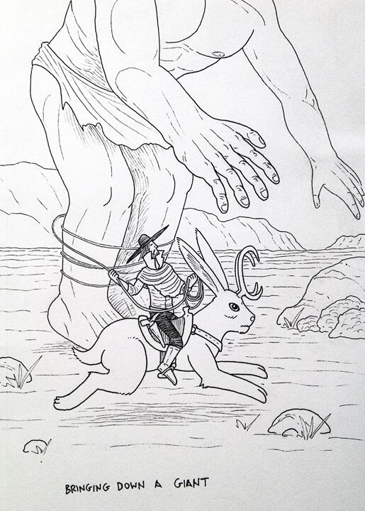 bringing down a giant 
