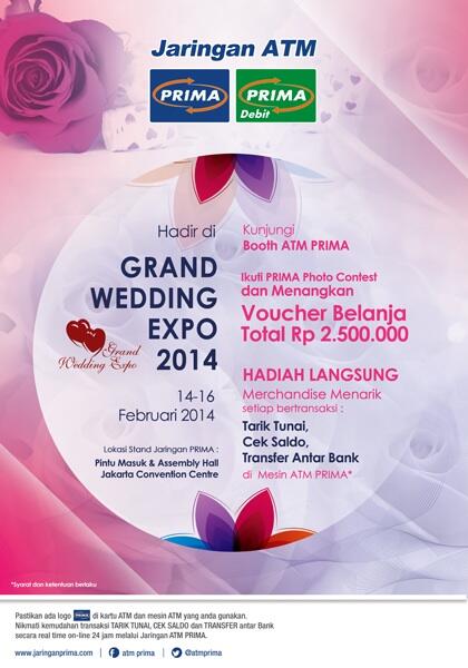 jaringanprima's tweet photo. Butuh uang cash? Jaringan ATM PRIMA hadir di @GrandWeddingID http://t.co/P3trRosIvn