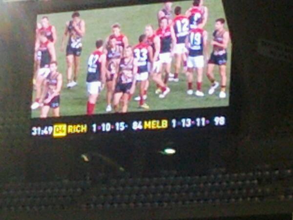 Went to Melb Tigers game. Not pretty but they never gave up. We won. Go Dees!!!!!!