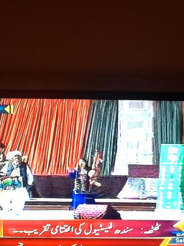 Sindhi folk singer Taj Mastani performs in the closing ceremony of #SindhFest LIVE from Thatta.