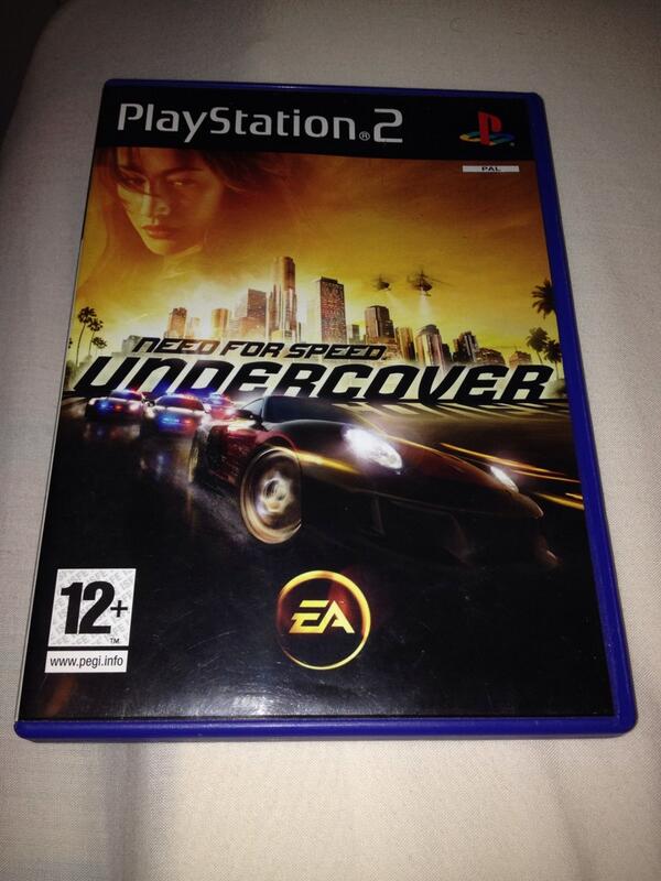 Retroregrets's tweet image. The first game on the list is need for speed undercover