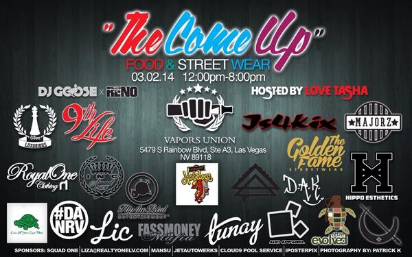 Vegas come and support your Vegas locals!