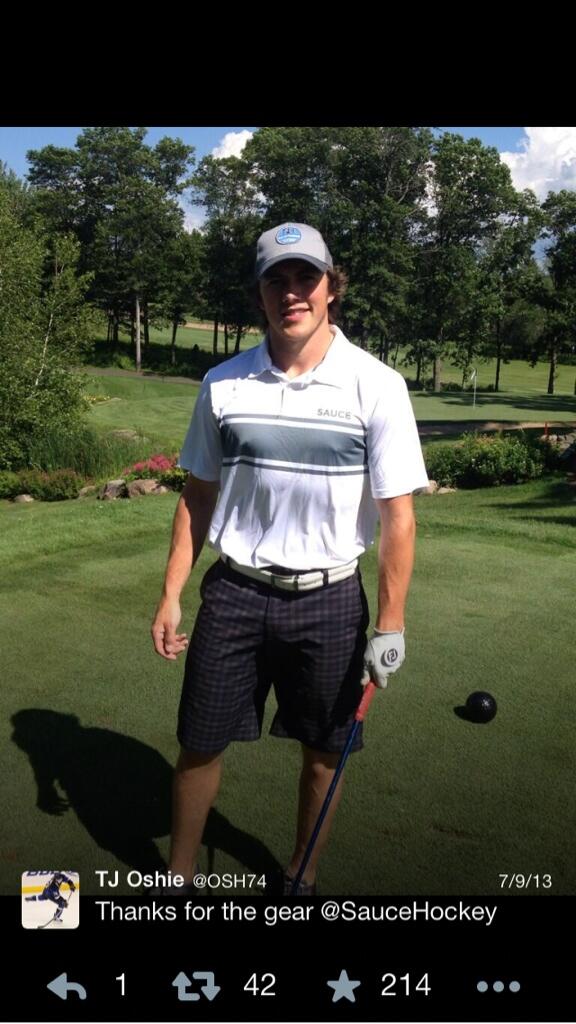saucehockey's tweet photo. What a game this morning!? That TJ Oshie is a pretty good player eh!? http://t.co/t1qoRhnEwW