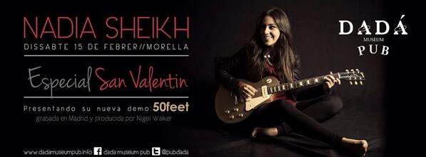 PubDada's tweet photo. Esta nit una veu unica al Dada. Vens?@NadiaSheikh_  #morella #music #turismerural #allyouneedislove #dada2014 http://t.co/WKSskoqMaT
