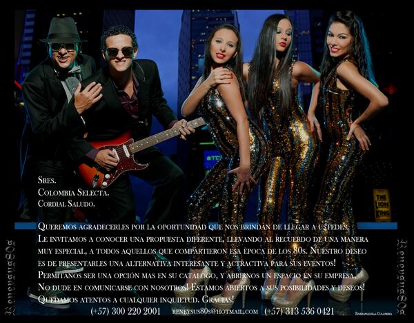 Reneysus80s's tweet photo. ‏ @ColombiaSelecta Cordial Saludo! Gracias por permitirnos llegar a ustedes.Feliz fin dia! http://t.co/8h5CIstAN6