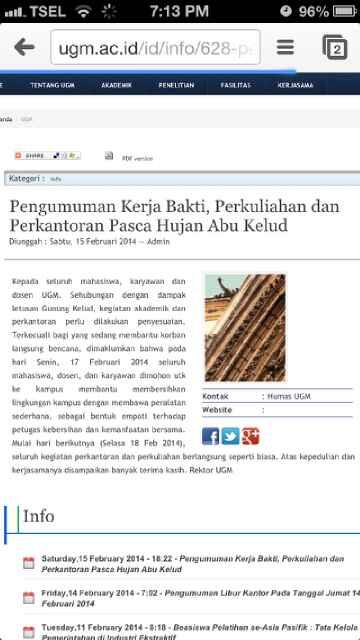 MKHerliansyah's tweet photo. Pengumuman perkuliahan 17 feb @HMTIUGM_pwk @IEGMU13 @IEGMU2012 @IEGMU2011 @industriugm10 http://t.co/IzBlGpfTKL