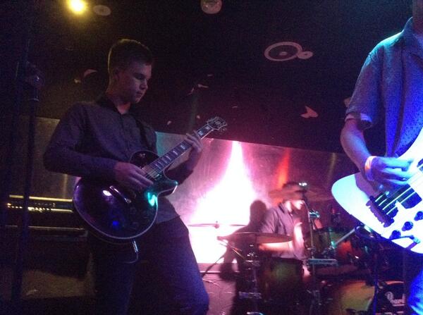 rockwithexit's tweet image. Congrats to our guitarist Corey who just turned 18 . . . now there's an official adult in the band!