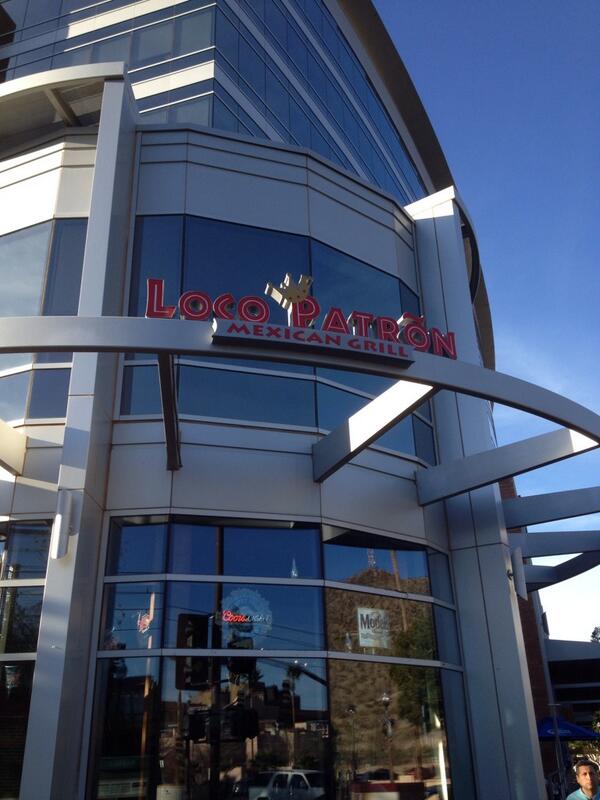 paul_aspiras's tweet photo. @LocoPatronTempe A great pre &amp; post game spot @942Crew should overrun this place http://t.co/u6DKS0PX7e