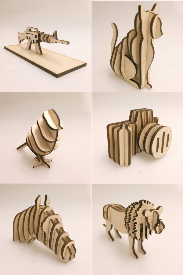 MattShawDesign's tweet image. These kits popped out of the crackers! Each tailored tothe individual came with instructions for assembly #laser #diy