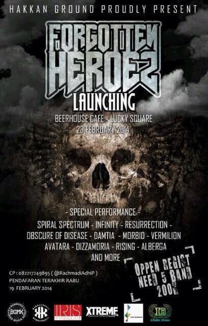 #ForgottenHeroes <a href="/HAKKAN_GROUND/">HAKKAN GROUND</a>   at Beerhouse LuckySquare open Regist 200K (include kupon makan)