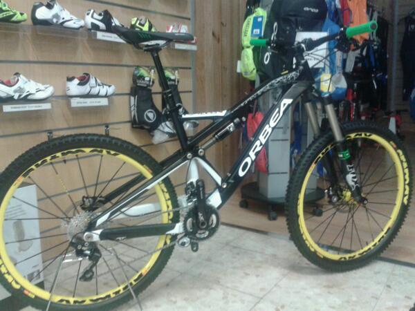 rec_victoria's tweet photo. Ya hemos entregado la primera Orbea Rallon, esperamos que su propietario la disfrute. http://t.co/cWC1nGIZhs