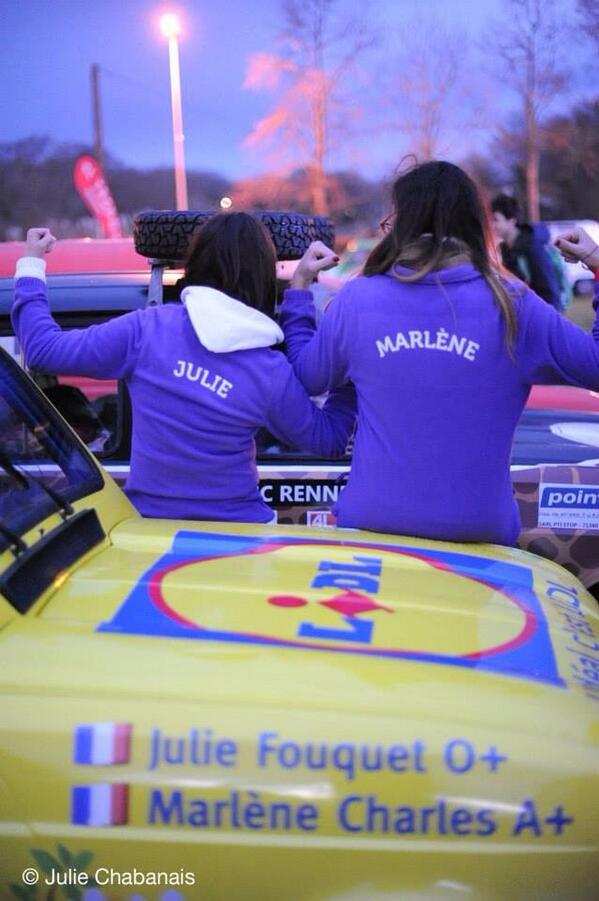 lidlfrance's tweet photo. Petite photo souvenir de Julie et Marlène de la team Lidl au #4Ltrophy ! http://t.co/dyLOAhLVt3