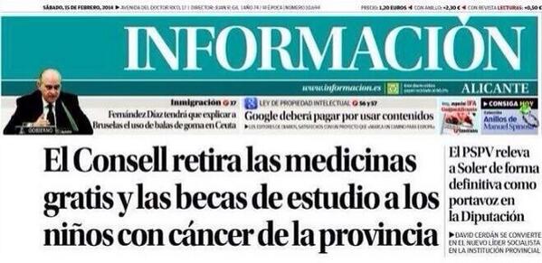 jramonfernandez's tweet photo. La Barbaritat Valenciana celebra el  #DiaMundialContraElCancerInfantil así http://t.co/IZbat1lbjN vía @UsuariosanidadM ¿Provida?